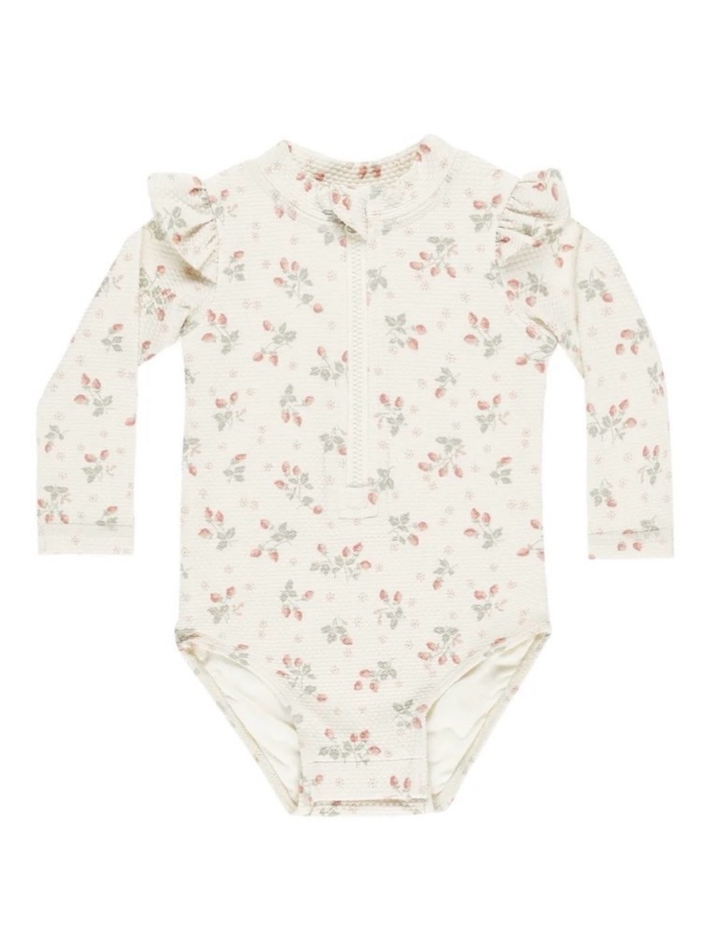 QUINCY MAE Bryon One-Piece Swimsuit - Strawberries